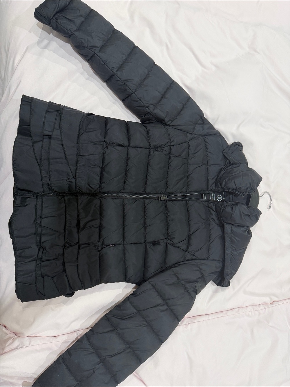 Tahari Women's Puffer Coat with Hood